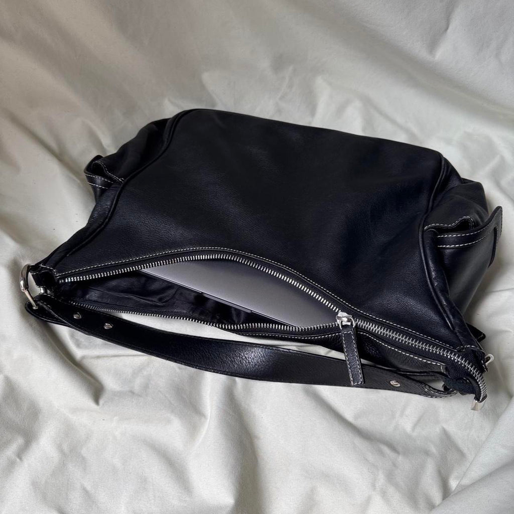 Vintage Y2K Lock & Key Hobo Bag
