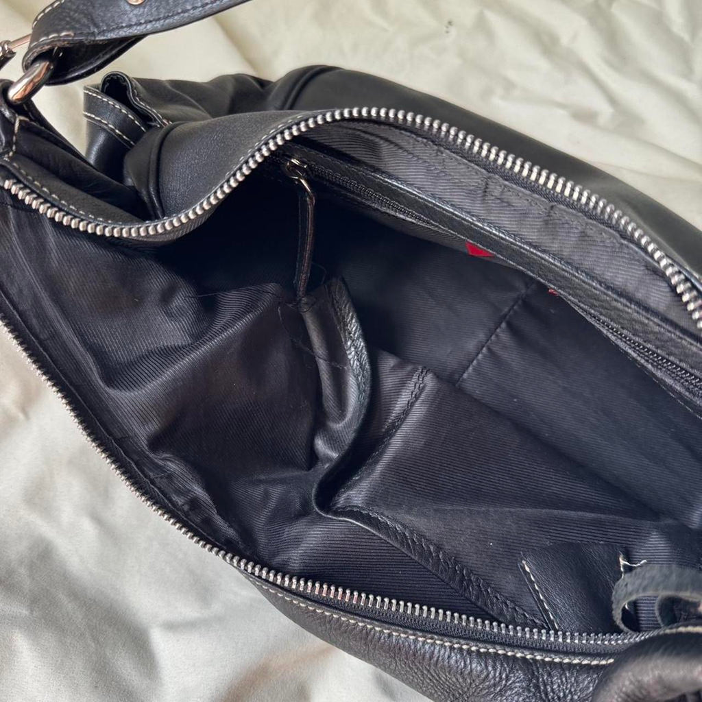 Vintage Y2K Lock & Key Hobo Bag