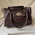 Vintage Minimalist Boxy Leather Bag